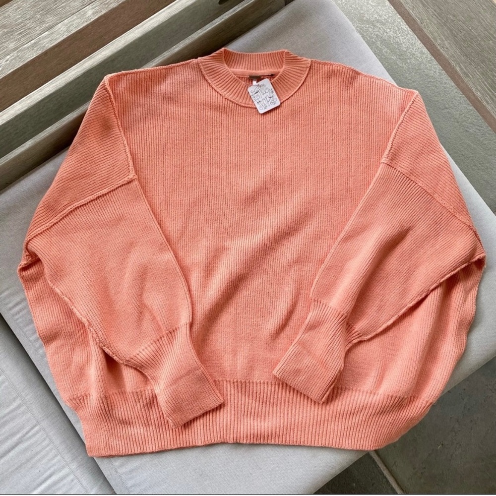 Free People Easy Street Tunic Sweater Oversized